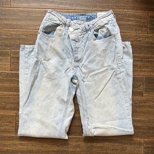 Light Blue Denim Women's Pants